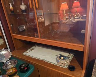 Mid century display cabinet 