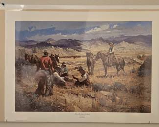 Robert Summers Limited Edition Print “While The Boss Is Away”