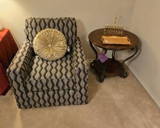 Accent Chair and Table
