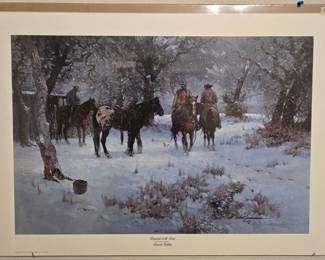Robert Summers Limited Edition Print “Footprints in the Snow”