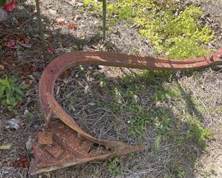Antique plow