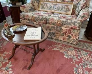 Love seat & Chinese rug