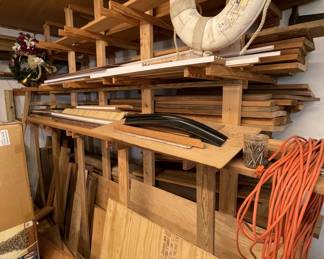 Lengths of various wood