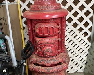 Cast iron stove