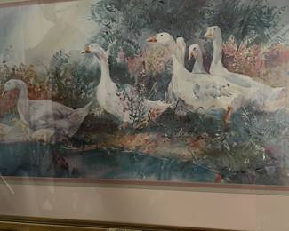 Jack DeLoney "Garden Party"print