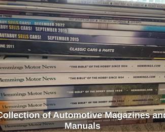 Collection of Automotive Magazines and Manuals second image