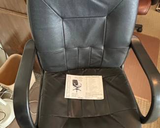OfficeMax Mid Back Leather Chair