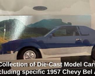 Collection of DieCast Model Cars including specific Chevy Bel Air variants second image