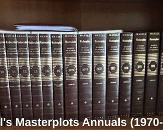 Magills Masterplots Annuals