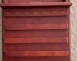 Terry Redlin Country Life Wooden Calendar or Memo Board