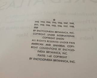 Encyclopaedia Britannica World Atlas Unabridged