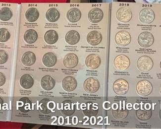 National Park Quarters Collector Folder