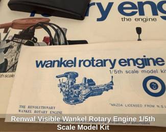 Renwal Visible Wankel Rotary Engine or fifth Scale Model Kit third image