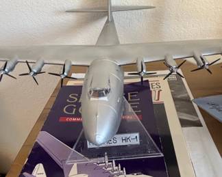 Collection of Model Airplanes Hughes HK Spruce Goose, Piper Cherokee Guillows, P Peashooter second image