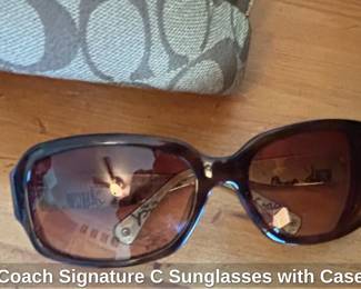 Coach Signature C Sunglasses with Case second image