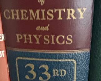 Handbook of Chemistry and Physics, rd Edition