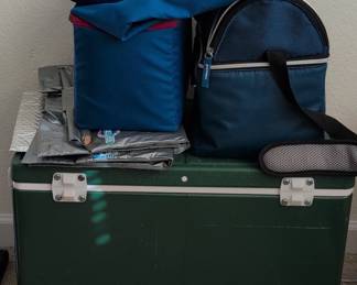 Coleman Cooler with Insulated Bags and Trash Bags