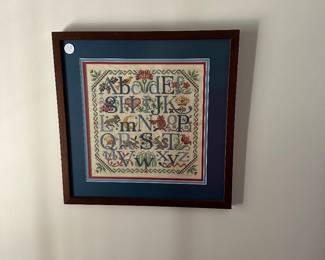 Needlepoint picture