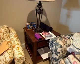 Lamps, side table