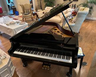 Baby grand piano