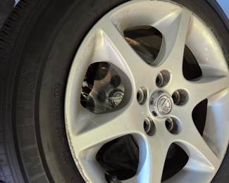 Lexus rims w/Michelin Symmetry tires