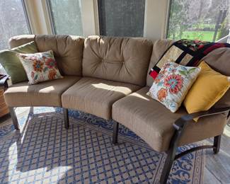 Woodard outdoor sofa