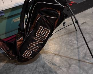 PING golf bag Atomic Orange 