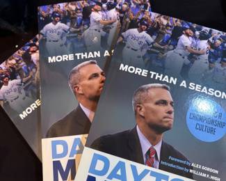 Dayton Moore signed books 