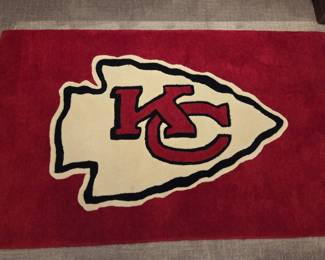 KC Chiefs rug