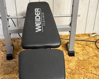 Weider  weight bench 