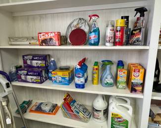 More cleaning supplies 