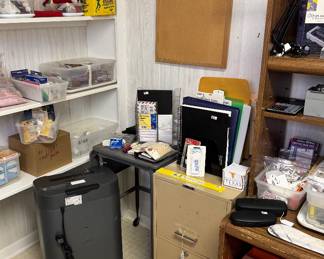 Metal filing cabinet 