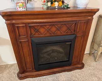 $200 - Electric fireplace mantle. 