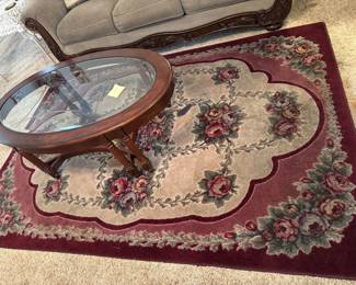 $44 - Carpet with roses 