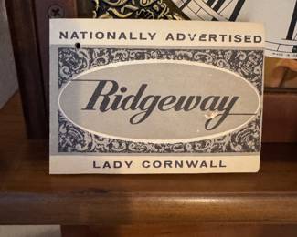$340 - Ridgeway Petite tall clock - need a little work 
