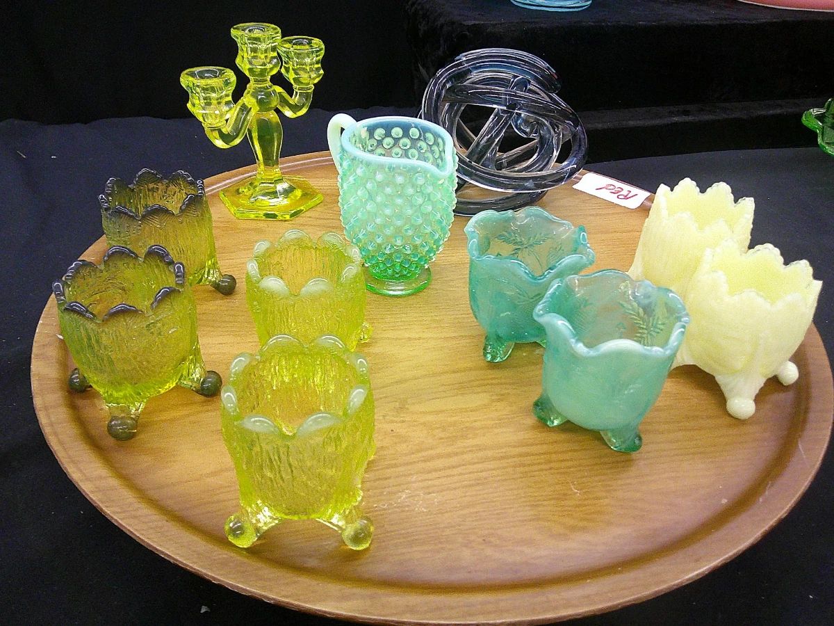 Fenton and Vaseline Glass