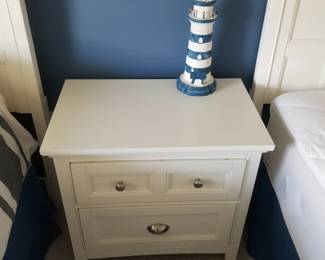 Magnussen Next Generation coastal chic twin bedroom suite: nightstand 