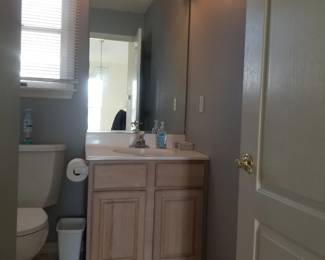 Vanity lights; vanity mirror; bath vanity