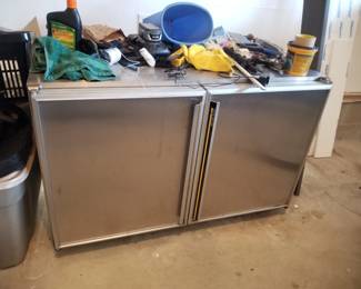 Commercial two-door undercabinet refrigerator by Silver King