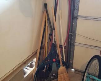 Brooms & yard tools