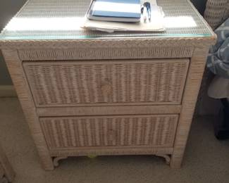 King bedroom suite by Lexington Furniture: nightstand