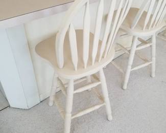 Swivel bar stool detail - four available
