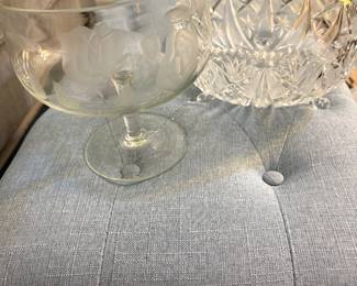 Crystal bowls