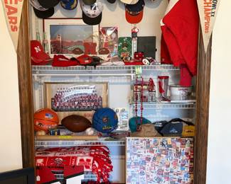 Vintage Husker memorabilia and apparel 