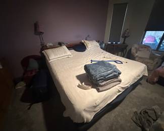 King Purple mattress adjustable base bed