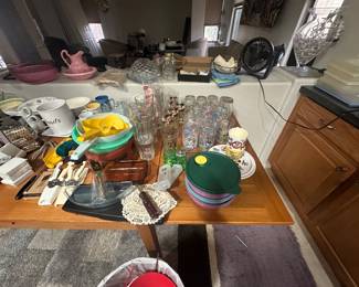 Glasses/kitchen utensils