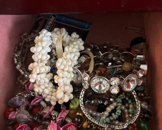 An assortment of bracelets