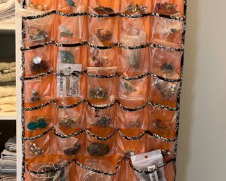 An assortment of fashion earrings