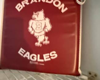 Brandon Eagles Mascot Seat Cushion