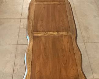 Hickory Manufacturing Company Solid Walnut Country French Coffee Table